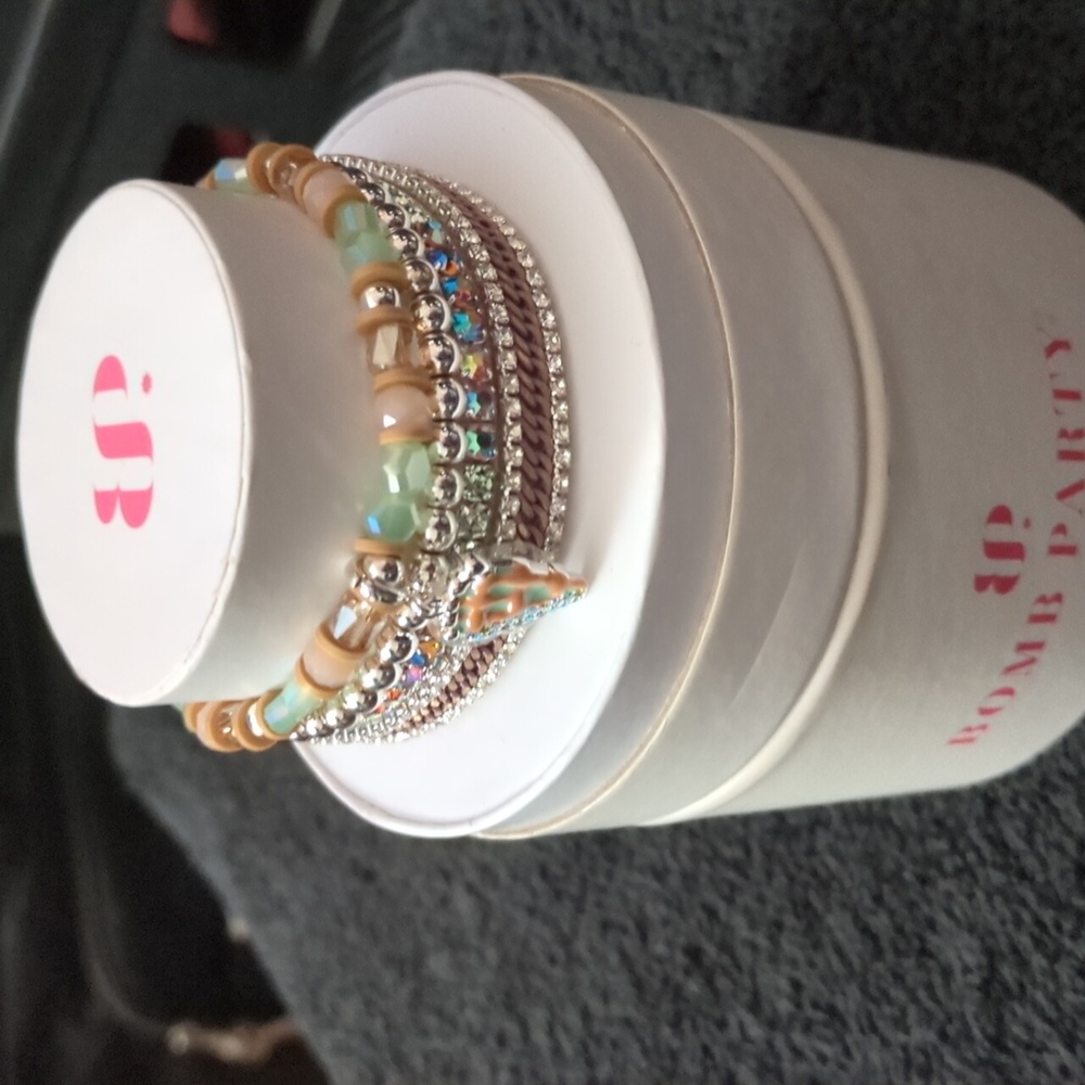 BP "You're The Apple of my Pie", Women's 4-pc Bracelet Set